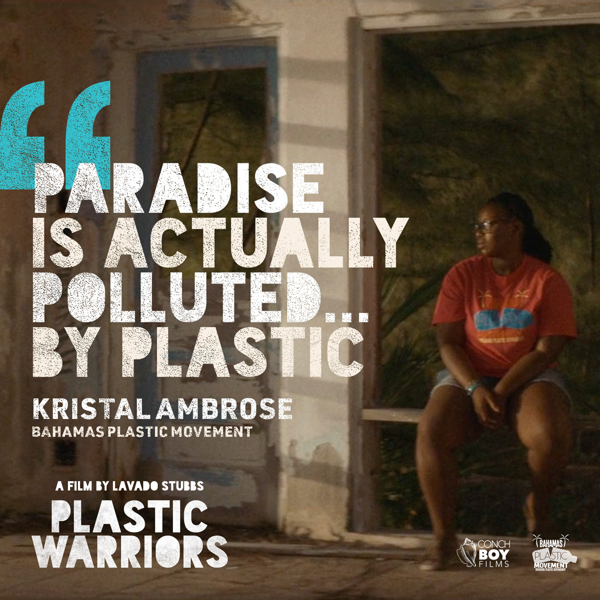 Plastic Warriors social media graphic