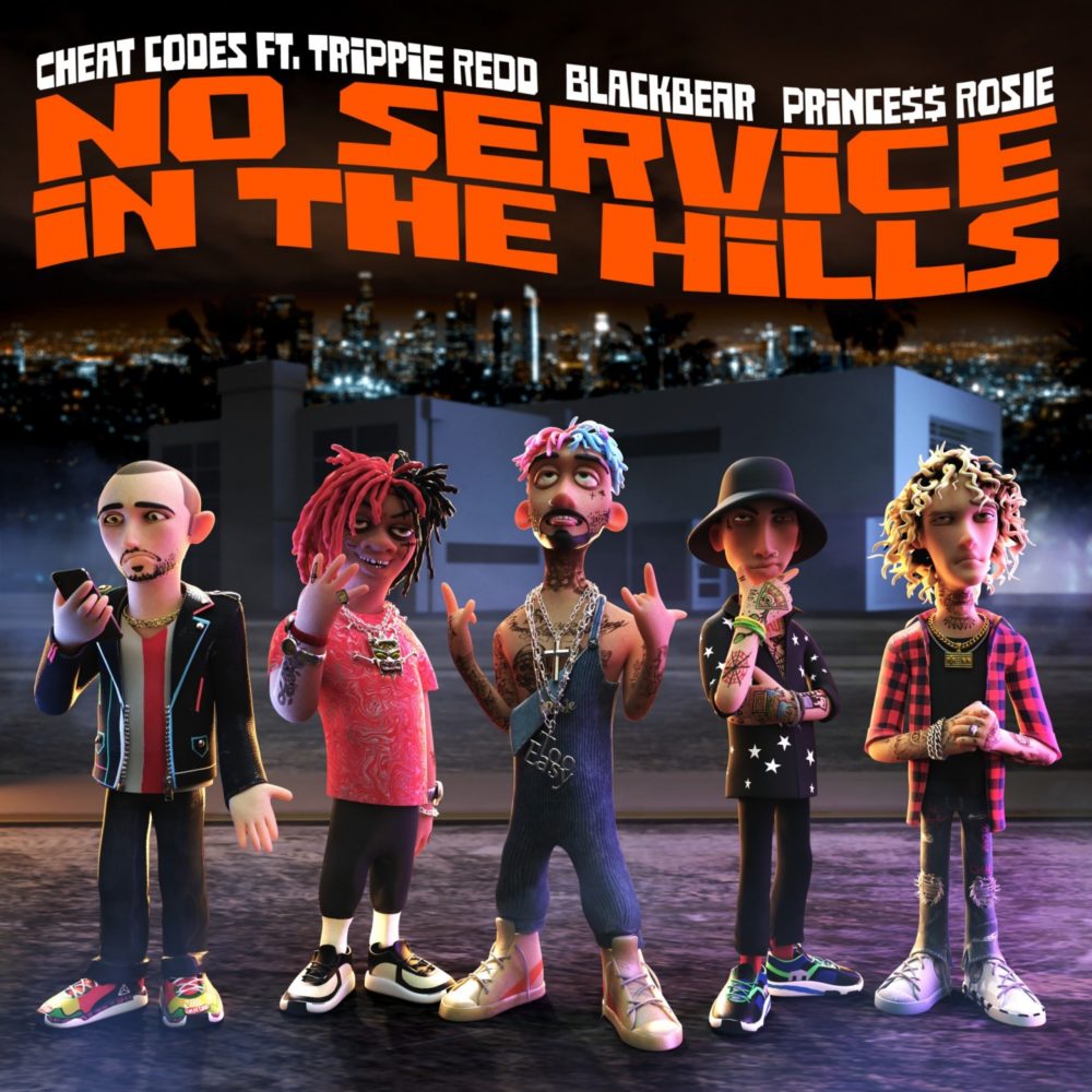 No Service In The Hills single cover design